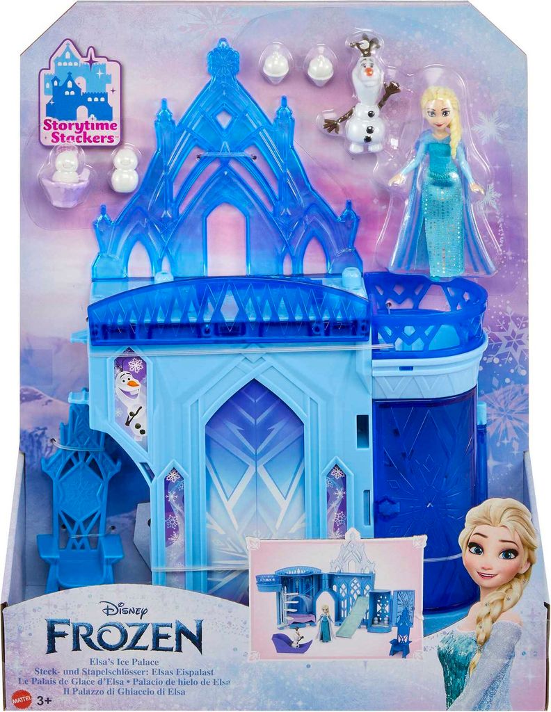 Disney Frozen Small Dolls Doll + Small Playset - Elsa