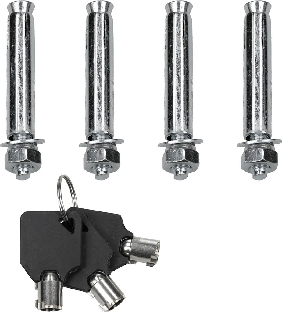ECD Germany 4x Parkplatzsperre klappbar, rund, 71 cm, 3 Produktbild 5