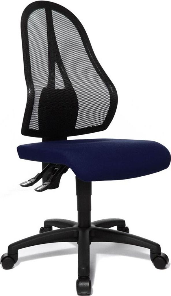 Topstar Bürostuhl Open Point P, OP100 G28 dunkelblau, schwarz Stoff