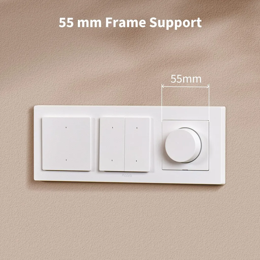 Aqara Dimmer Switch H2 Grey : Interrupteur Variateur Connecté Zigbee - 9