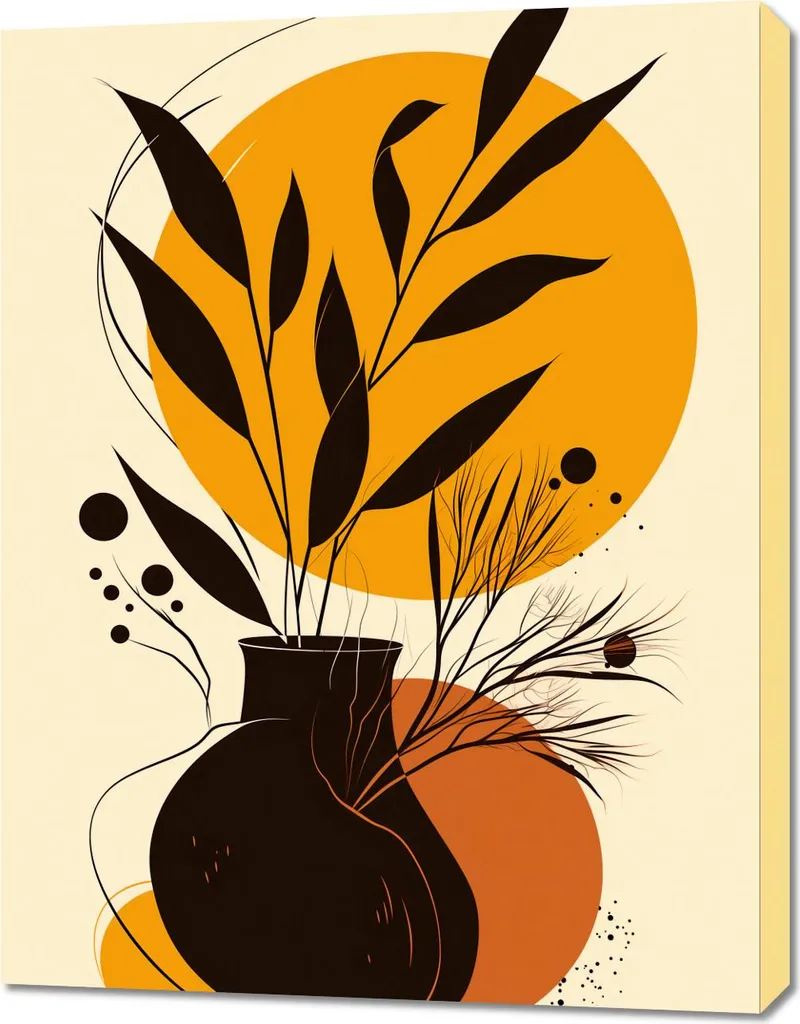 Sublimez vos Murs avec l'Image Champs 70x90 cm et sa Chaîne Dorée Chic