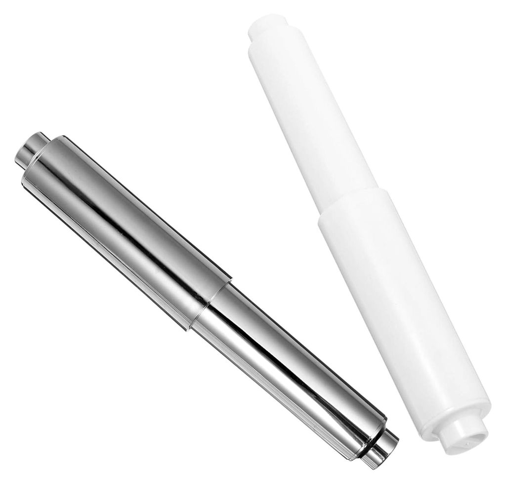 3stücke Toilettenpapierrollenhalter Mit Federmechanismus Weiß Für Badezimmer Und Haushalt