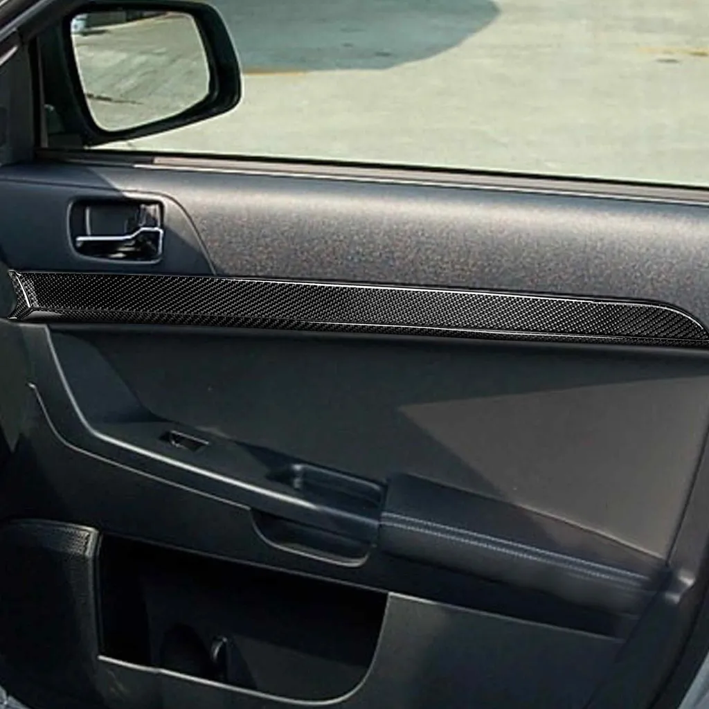 Rénovation Intérieur Carbone Mitsubishi Lancer 2008-2016 Cache Rayures - 3