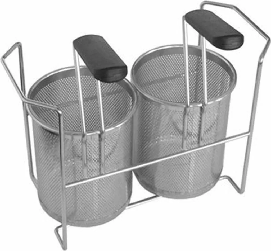 Panier Mareno M1 inox : fini les pâtes collées et l'égouttage lent