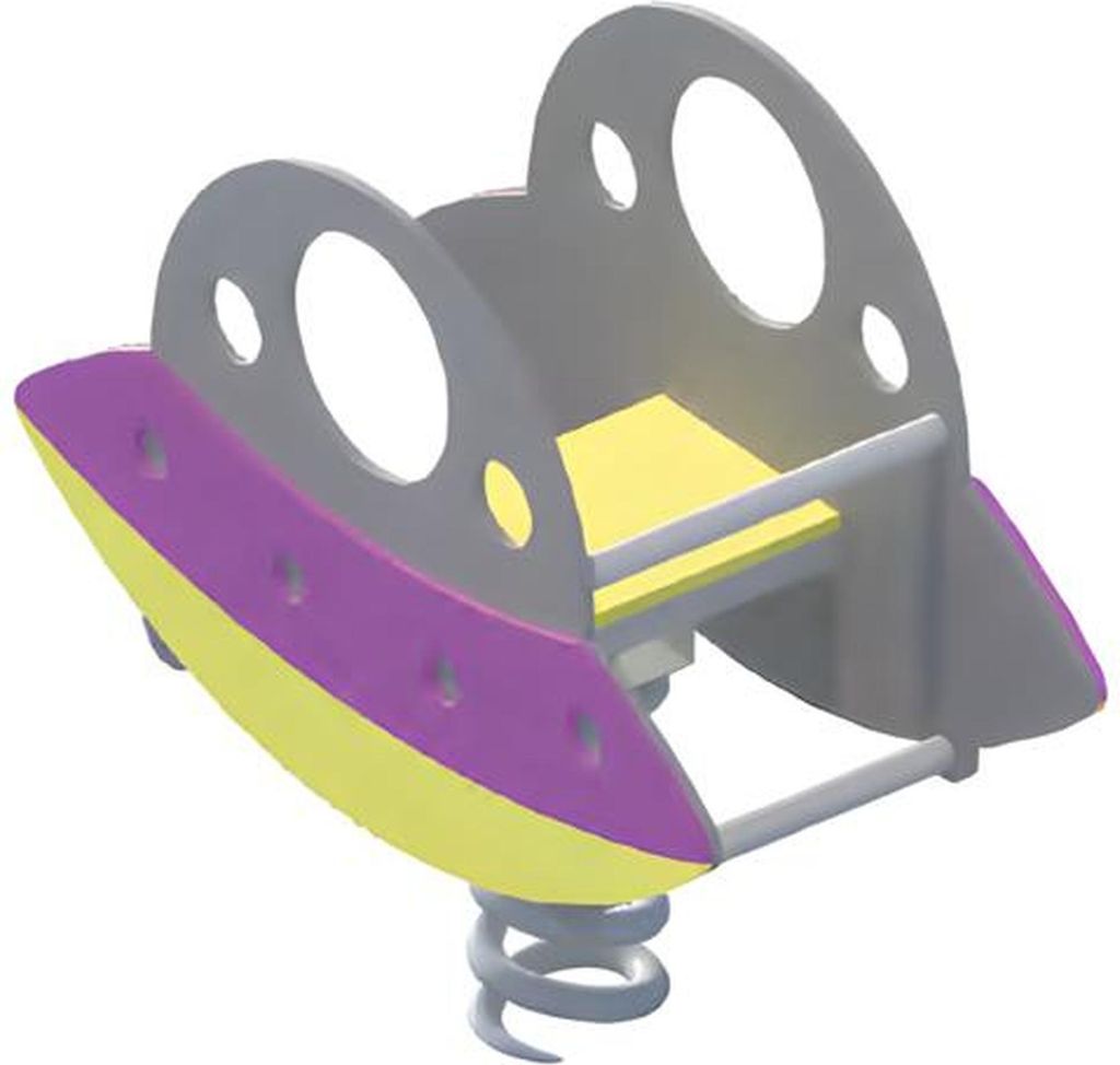 Schaukelwippe Wippgerät Wippe Schwingwippe Kinderwippe Spielplatz Wippen Ufo