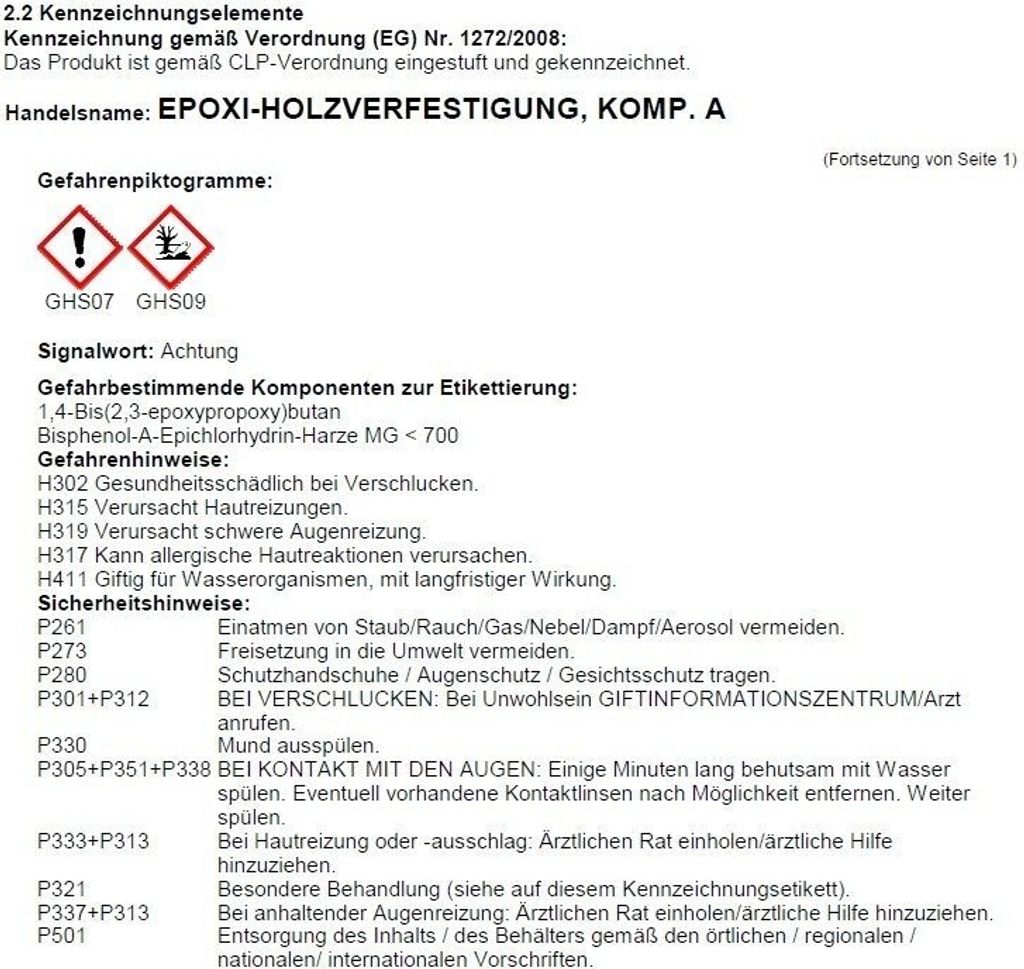 Remmers Epoxi-Holzverfestigung 1kg Holzverfestigungsmittel Produktbild 3