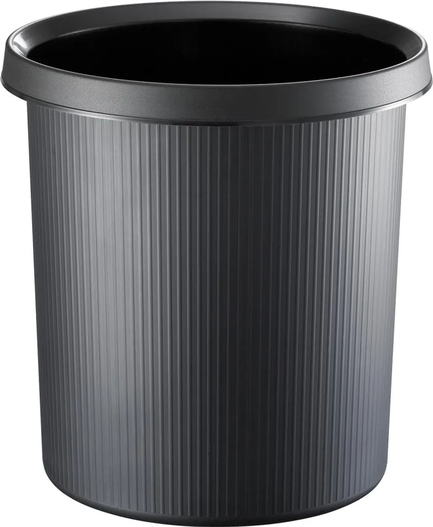 Helit H6105795 Cestino 18L Nero PE | Vendita Online Ufficio e Casa - 3