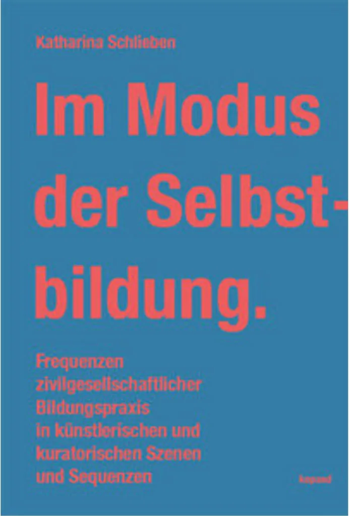 Développer son autonomie avec le livre Im Modus der Selbstbildung