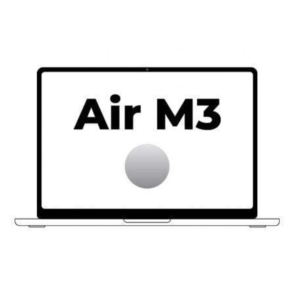 Apple Macbook Air 13,6"/ M3 8-Core CPU/ 8Gb/ 256Gb SSD/ Zdjęcie produktu 