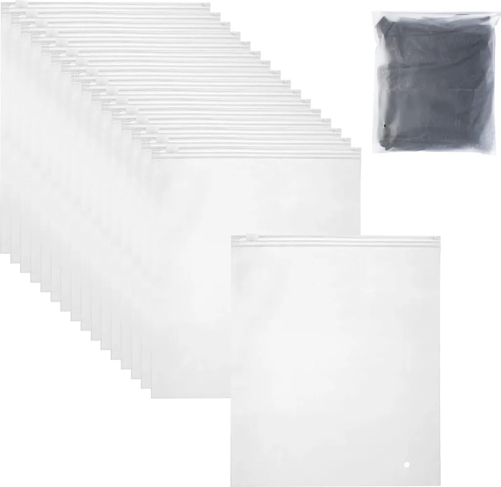 Poches de Rangement Ziplock Réutilisables - Organisateur de Voyage