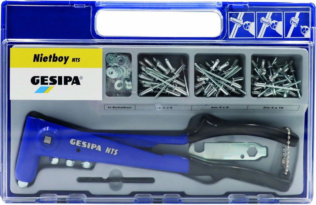 Gesipa 1435461 Riveter set 315 mm 1 pc(s) Zdjęcie produktu 