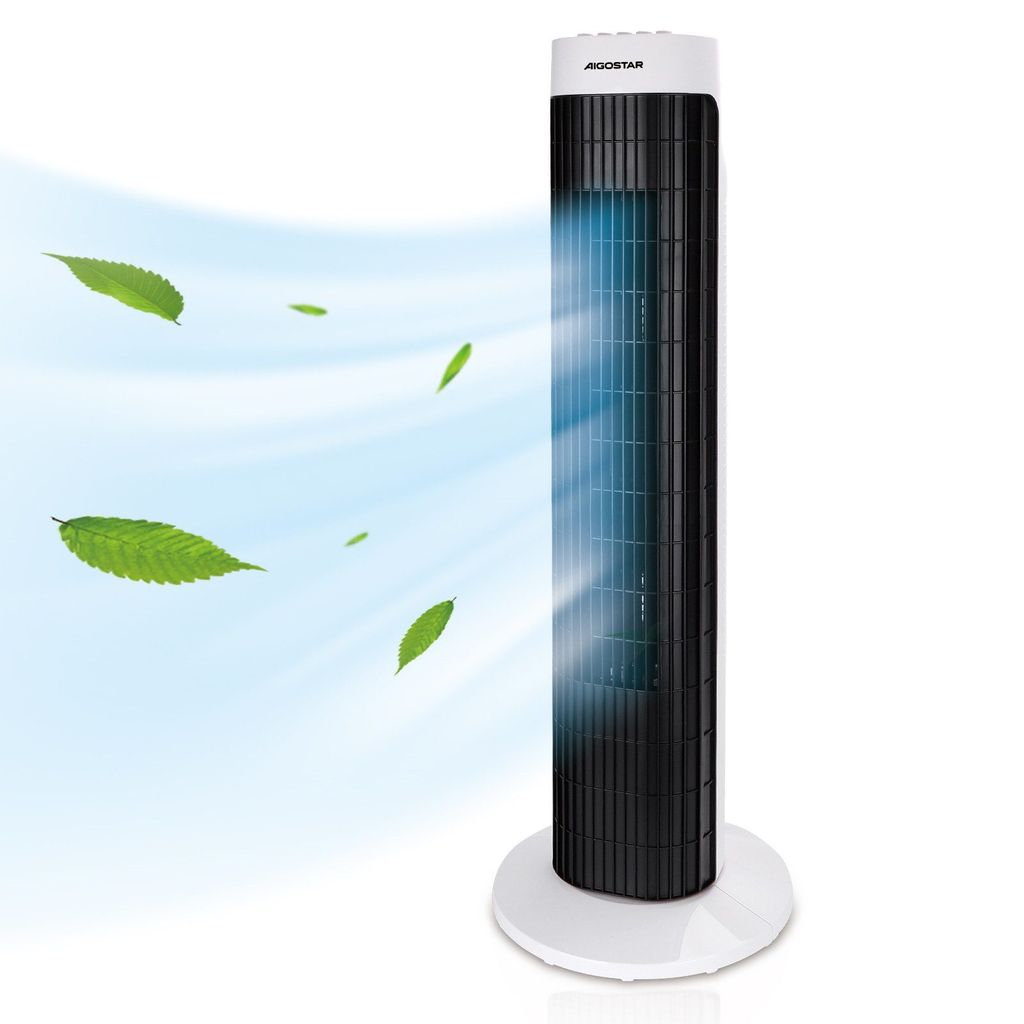 Aigostar - Turmventilator mit Timer, Leise, Produktbild 