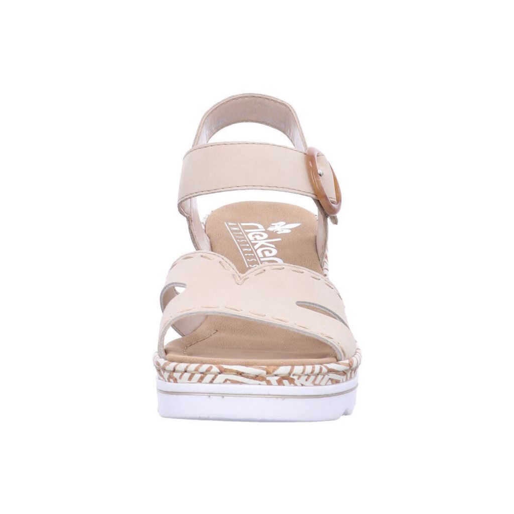 Rieker Keilsandaletten 67173 Damen 31353430373139 Beige 37 Produktbild 39