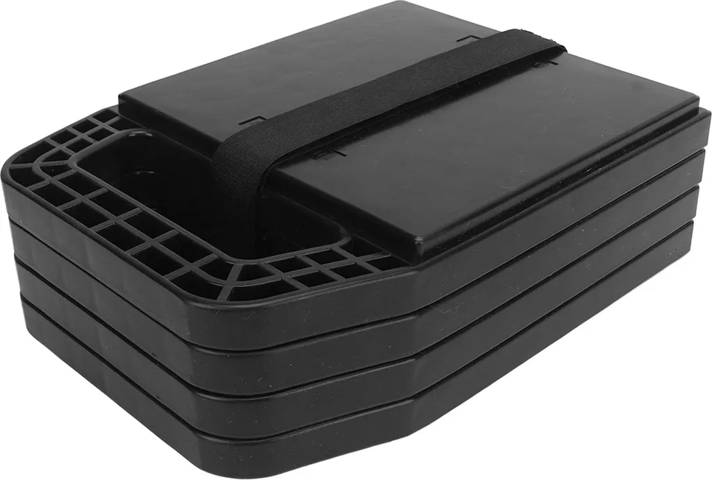 Évitez l'enfoncement des Vérins avec ces 4 Jack Pads pour Caravane