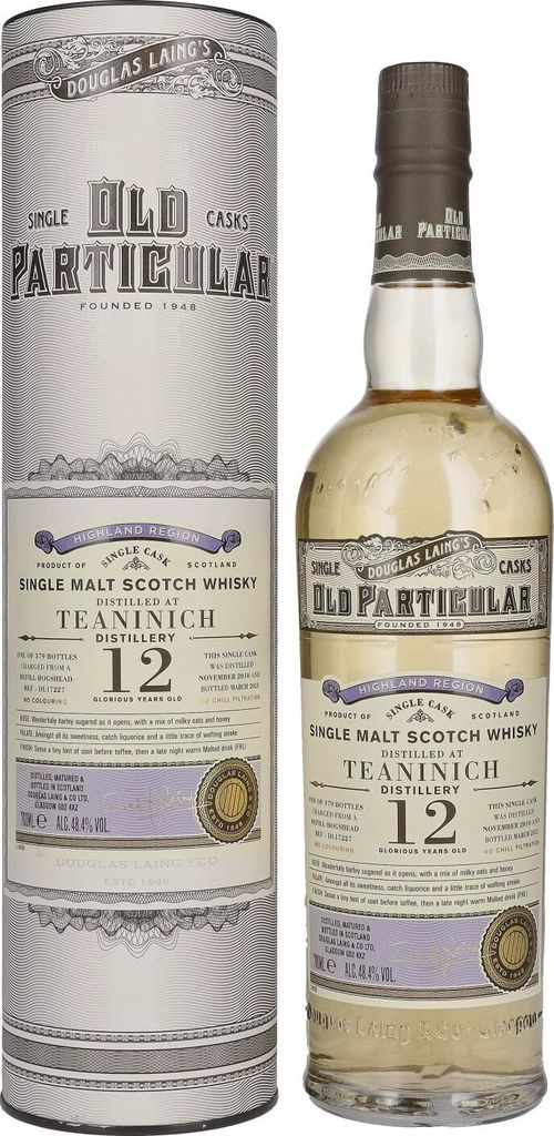 Douglas Laing OLD PARTICULAR Teaninich 12 Years Old Single Cask Malt 2010 48,4% Vol. 0,7l in Geschenkbox