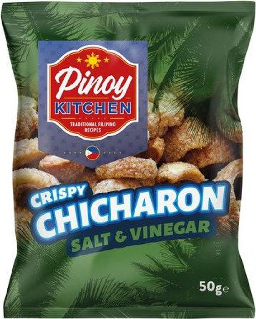 Pinoy Kitchen | Chicharone aceto - 50 g - Cotiche di maiale Immagine del prodotto 