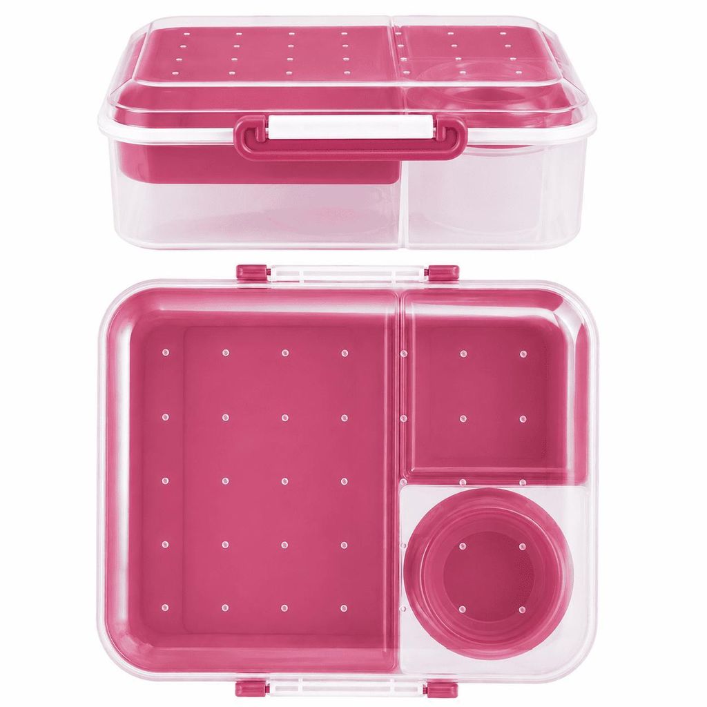 Lunchbox Butterbrotdose Brotdose Kunststoff Brotbox Sandwich Dose Box Rosa