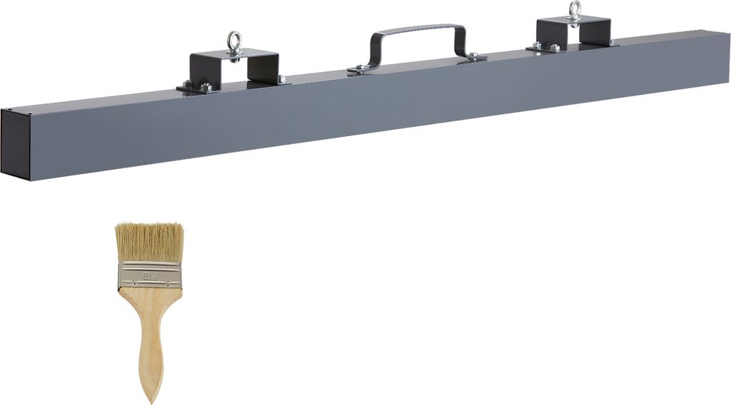 SucceBuy 72" Magnetkehrmaschine, 105 lbs Hebemagnet für Gabelstapler - Leistungsstarkes und effizientes Reinigungswerkzeug für den industriellen ...