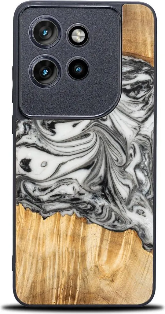 Cover Motorola Edge 50 Neo Legno e Resina Bewood Terra - Shop Online