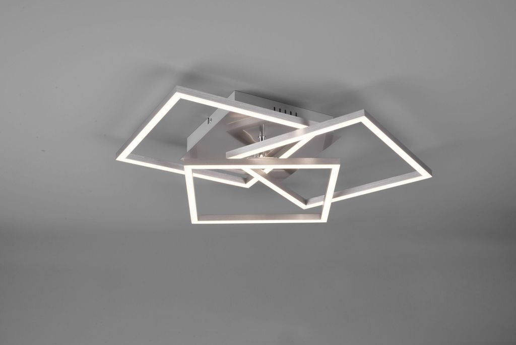 Reality LED Deckenleuchte Mobile nickel matt Fernbedienung Produktbild 
