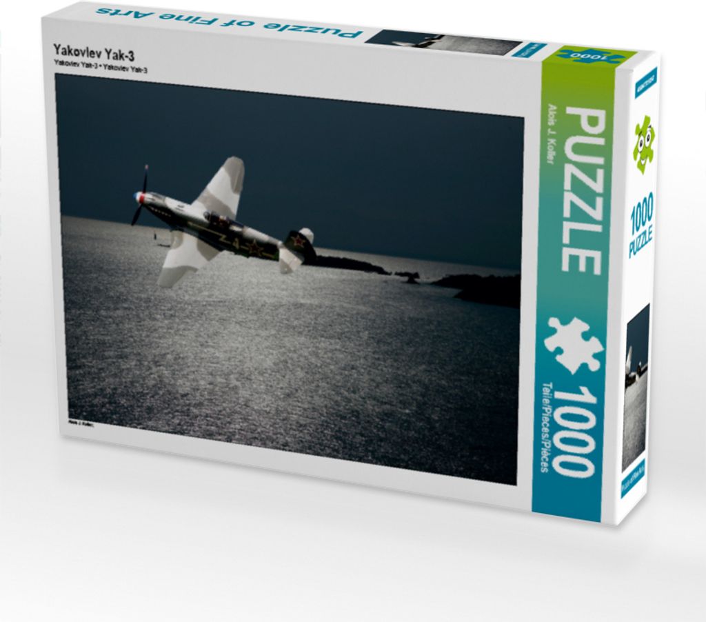 CALVENDO Puzzle Yakovlev Yak-3 1000 Teile Puzzle quer | 1000 Teile Lege-Größe 64x48cm Foto-Puzzle für glückliche Stunden