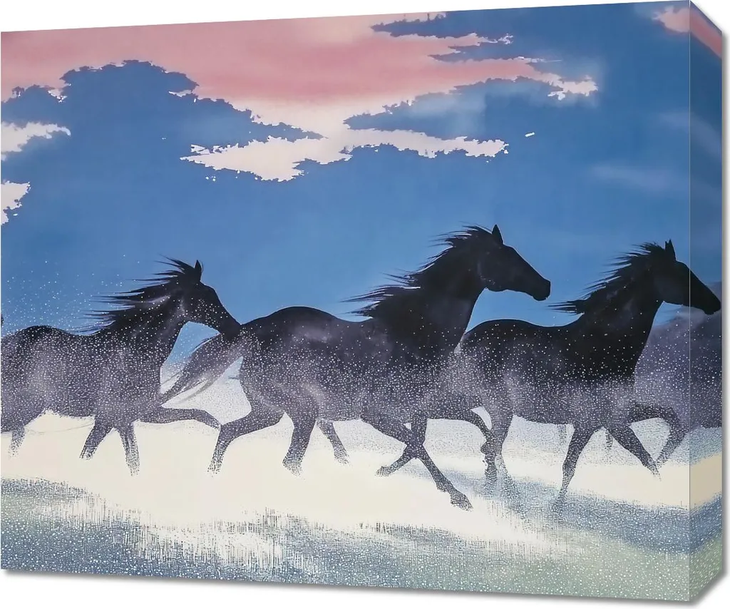 Quadro su Tela Libertà e Indipendenza 60x50: Emozioni da Appendere