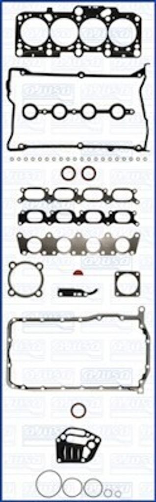 AJUSA 50153600 Motor-Dichtungsvollsatz Dichtsatz für VW Golf IV Schrägheck (1J1) Golf IV Variant (1J5) SHARAN (7M8, 7M9, 7M6) PASSAT Variant (3B5)