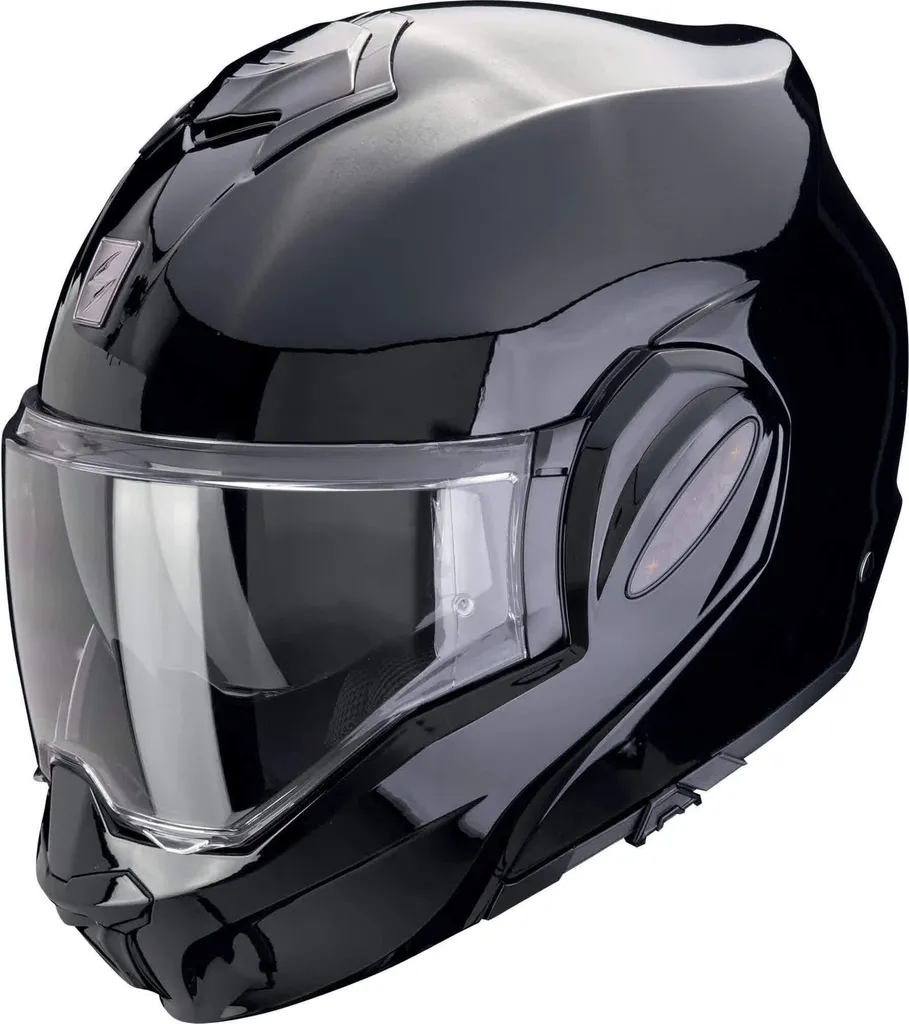 Casque Modulable Scorpion Exo-Tech Evo Pro pour Moto et Scooter Noir