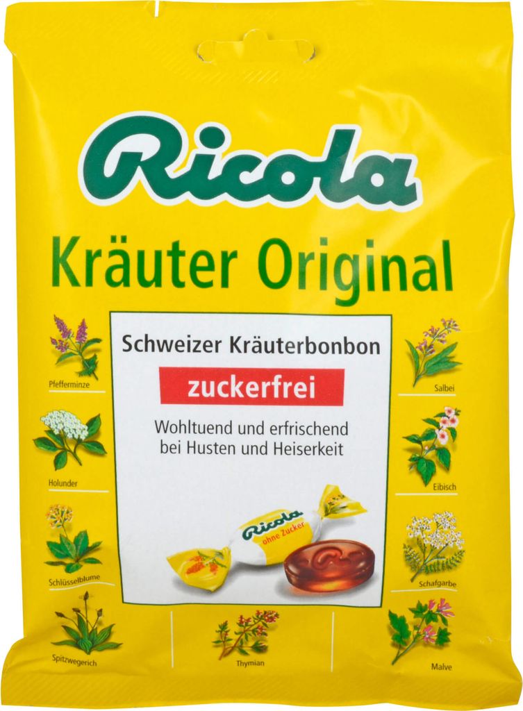 Ricola Herbs Original Gocce per la tosse o.Z. Immagine del prodotto 