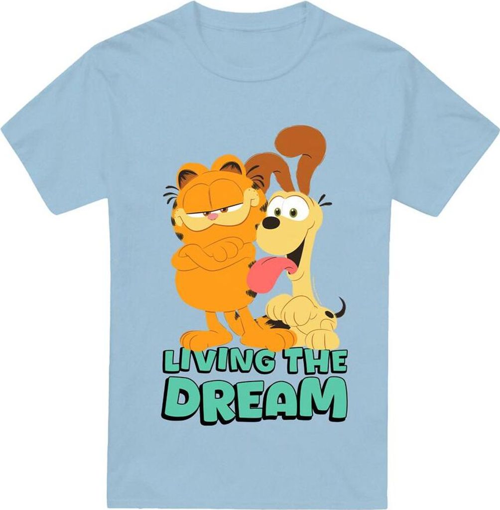 Garfield Movie - T-Shirt für Herren TV6264 (M) (Hellblau)