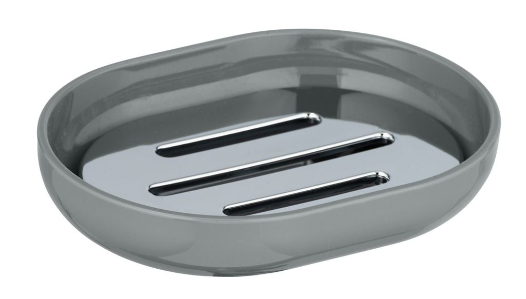 Porte-savon Posa Gris/Chrome Image du produit 