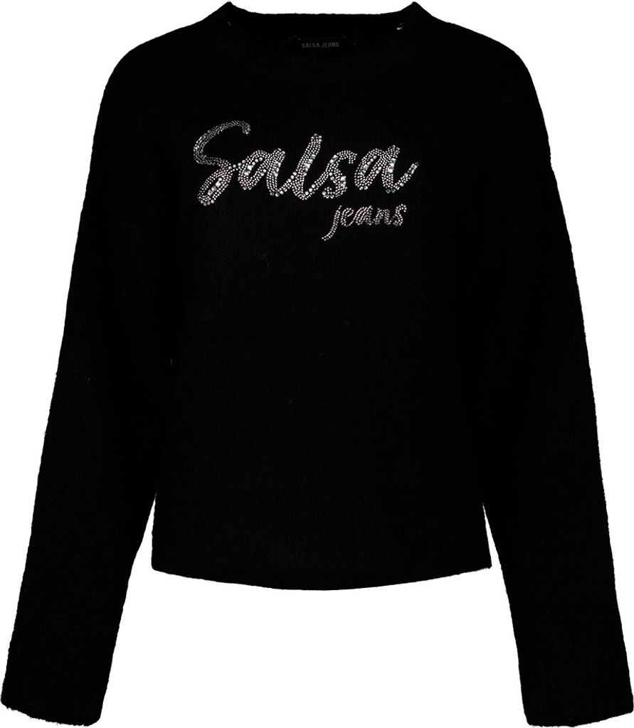 Salsa Jeans 21009393 Sweatshirt Schwarz S Frau Schwarz S