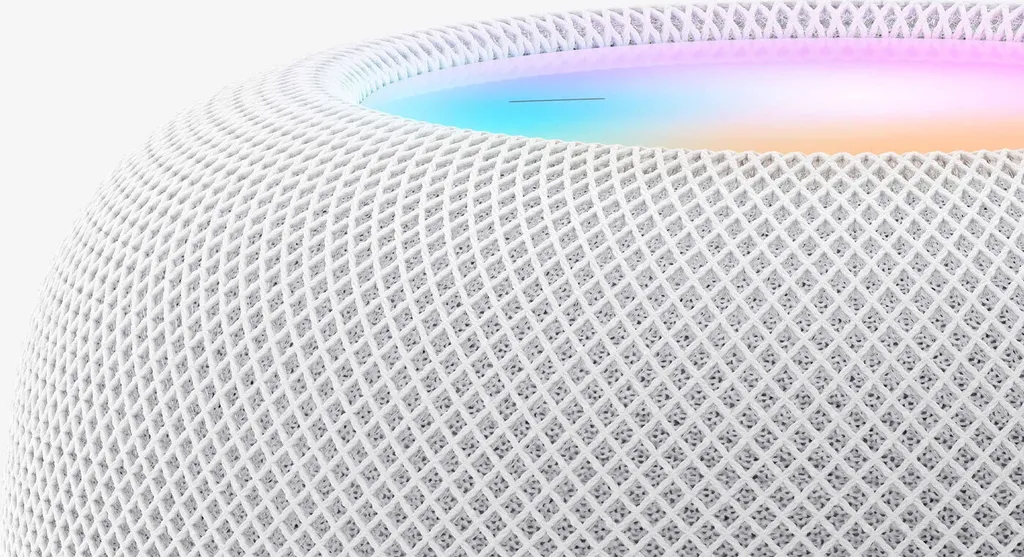 HomePod Apple 2ème génération blanc avec Audio Spatial et Assistant Siri - 2