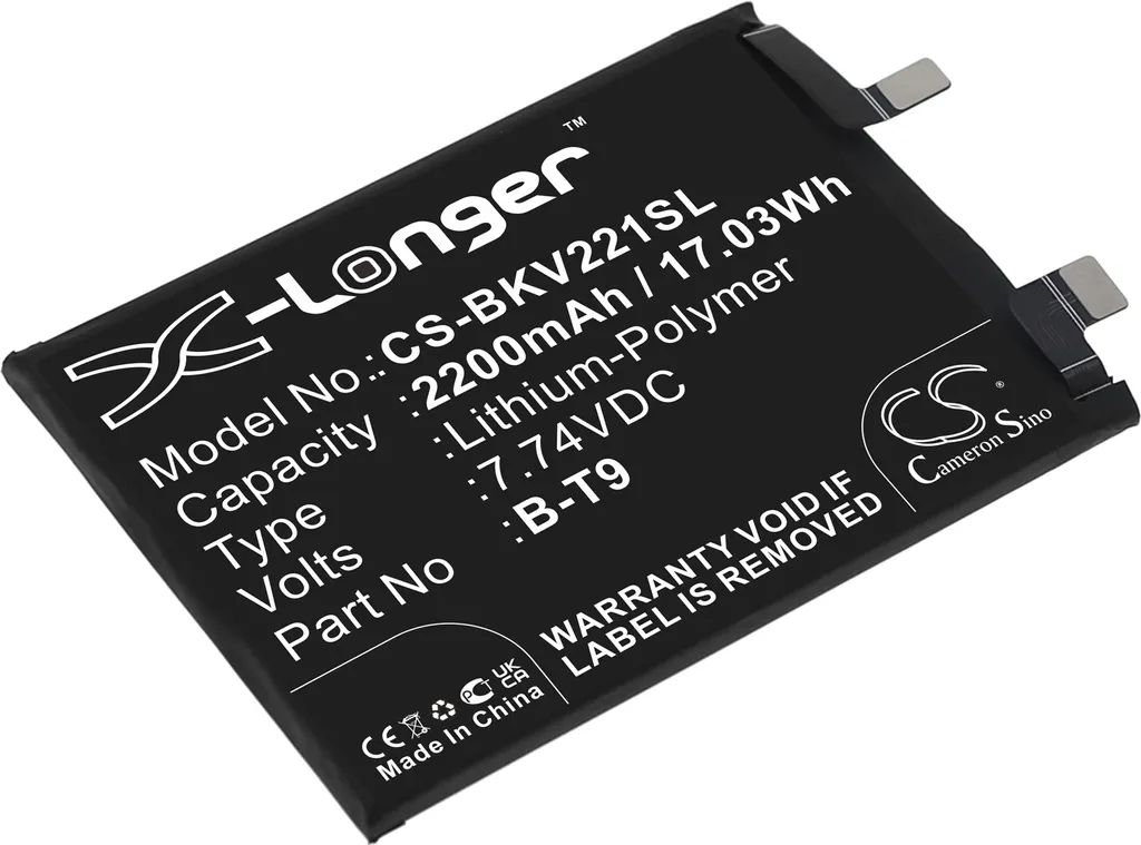Batterie B-T9 pour VIVO iQOO 9T : réparez les problèmes d'autonomie