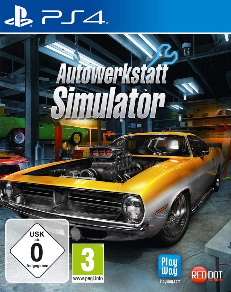 Autowerkstatt Simulator (PlayStation PS4) Produktbild 