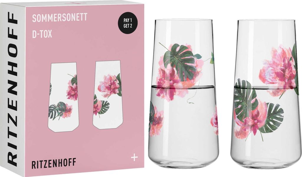 Sommersonett Universalglas-Set F23 Von Ramona Rosenkranz Produktbild 