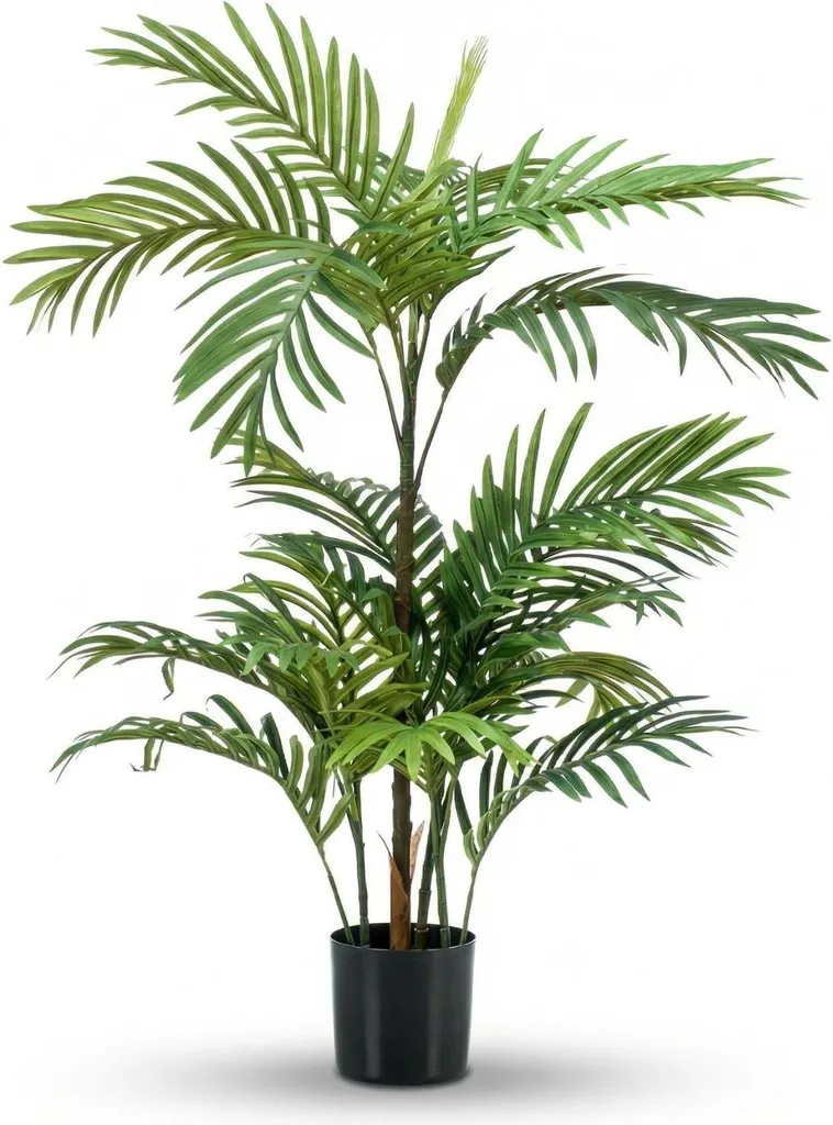 Palmier artificiel réaliste Phoenix 90 cm - Finition ultra naturelle