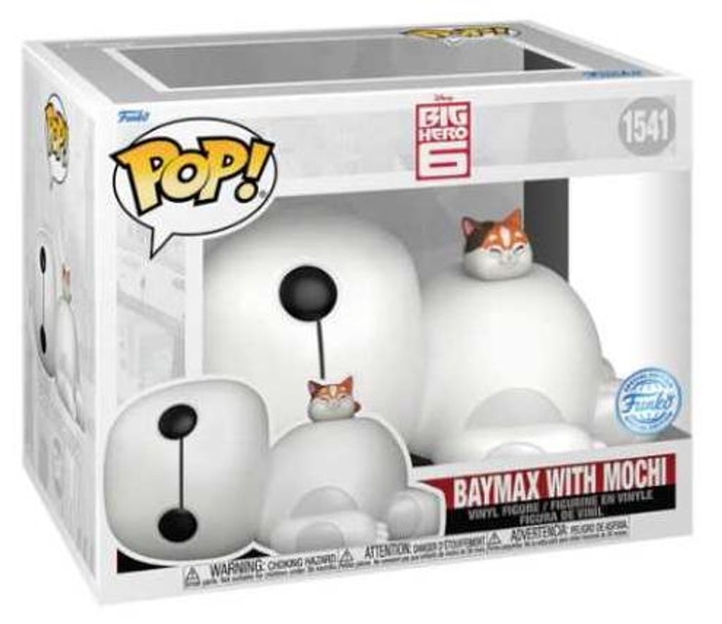 Funko Pop! Disney: Big Hero 6 - Baymax With Mochi #1541 Produktbild 
