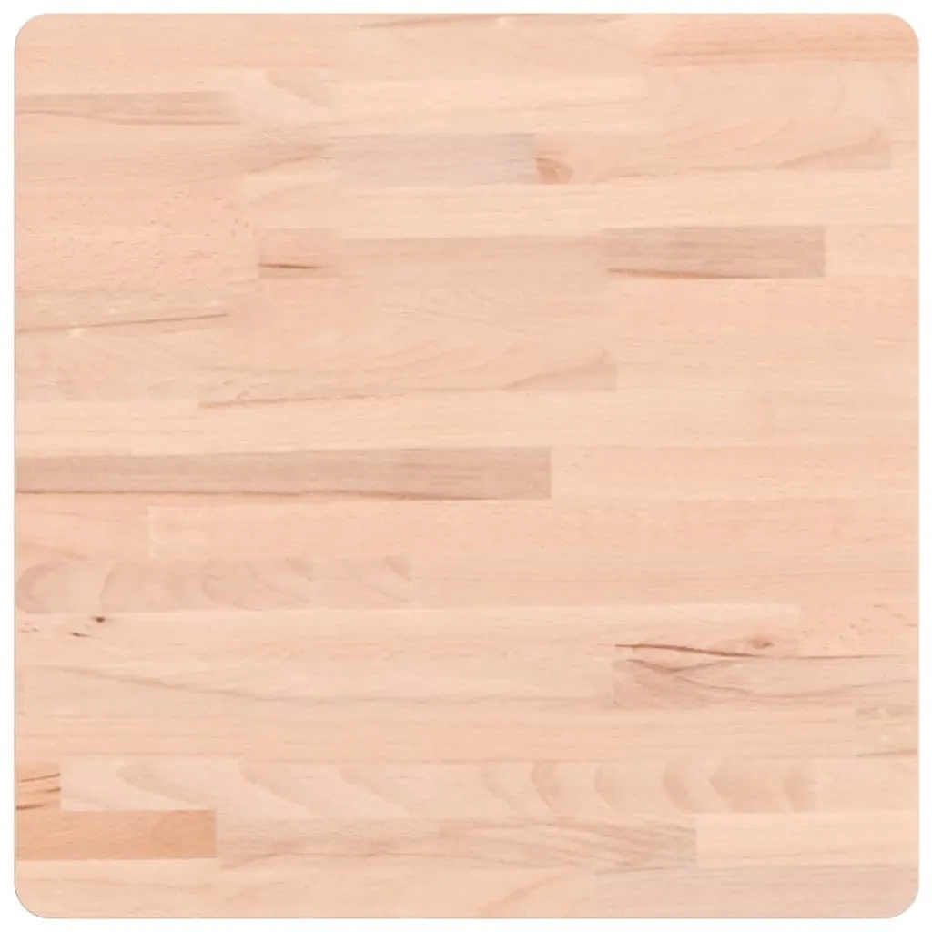 SYFAX Piano Tavolo 50x50 Legno Massello Faggio - Ricambio Premium
