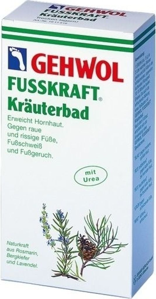GEHWOL Fusskraft Kräuterbad, Fußbad raue, rissige Füsse, Produktbild 2