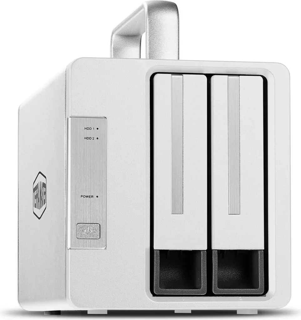 Stockage Externe RAID 2 Baies Thunderbolt 3 pour Disques Dur et SSD