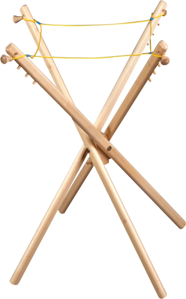 Trépied en bois pour éclairage de scène, support projecteur pliable robuste