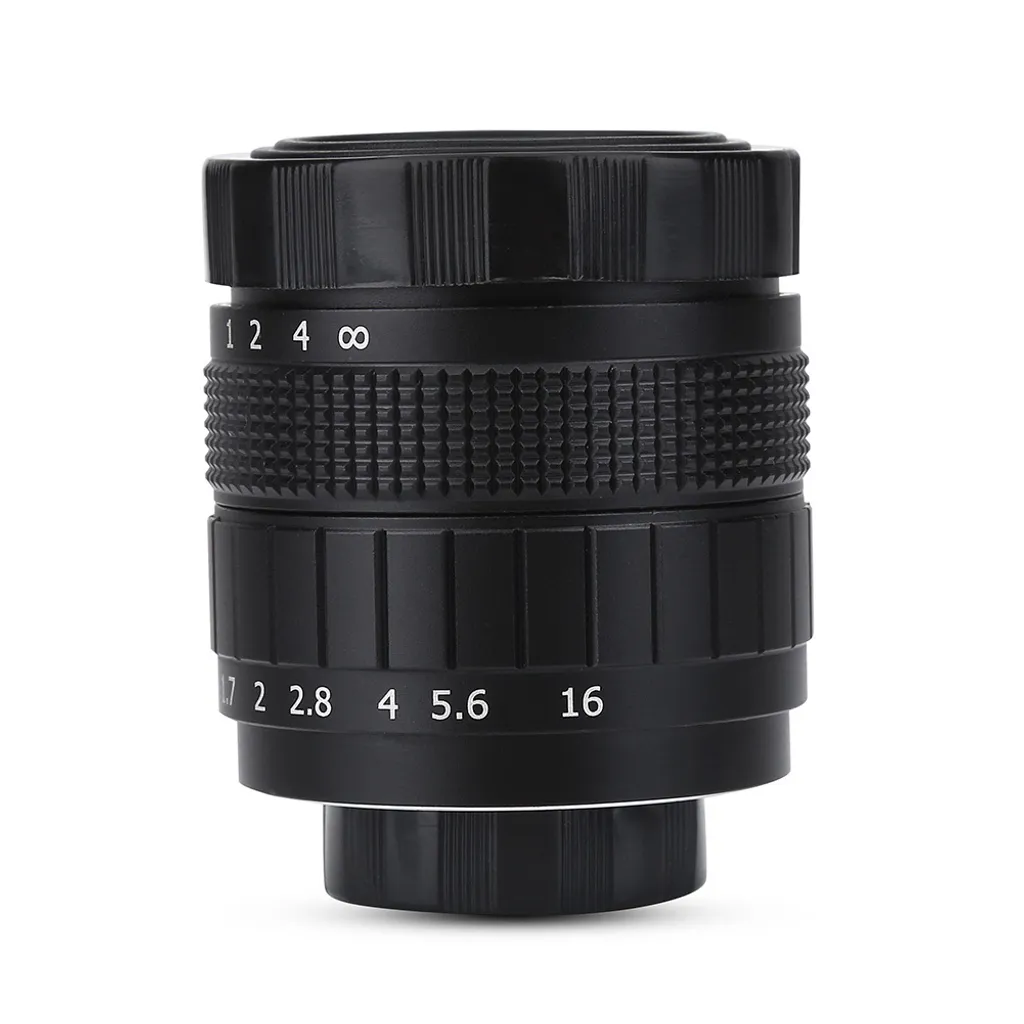 Objectif de caméra 35mm anti-flou pour vision nocturne circuit fermé