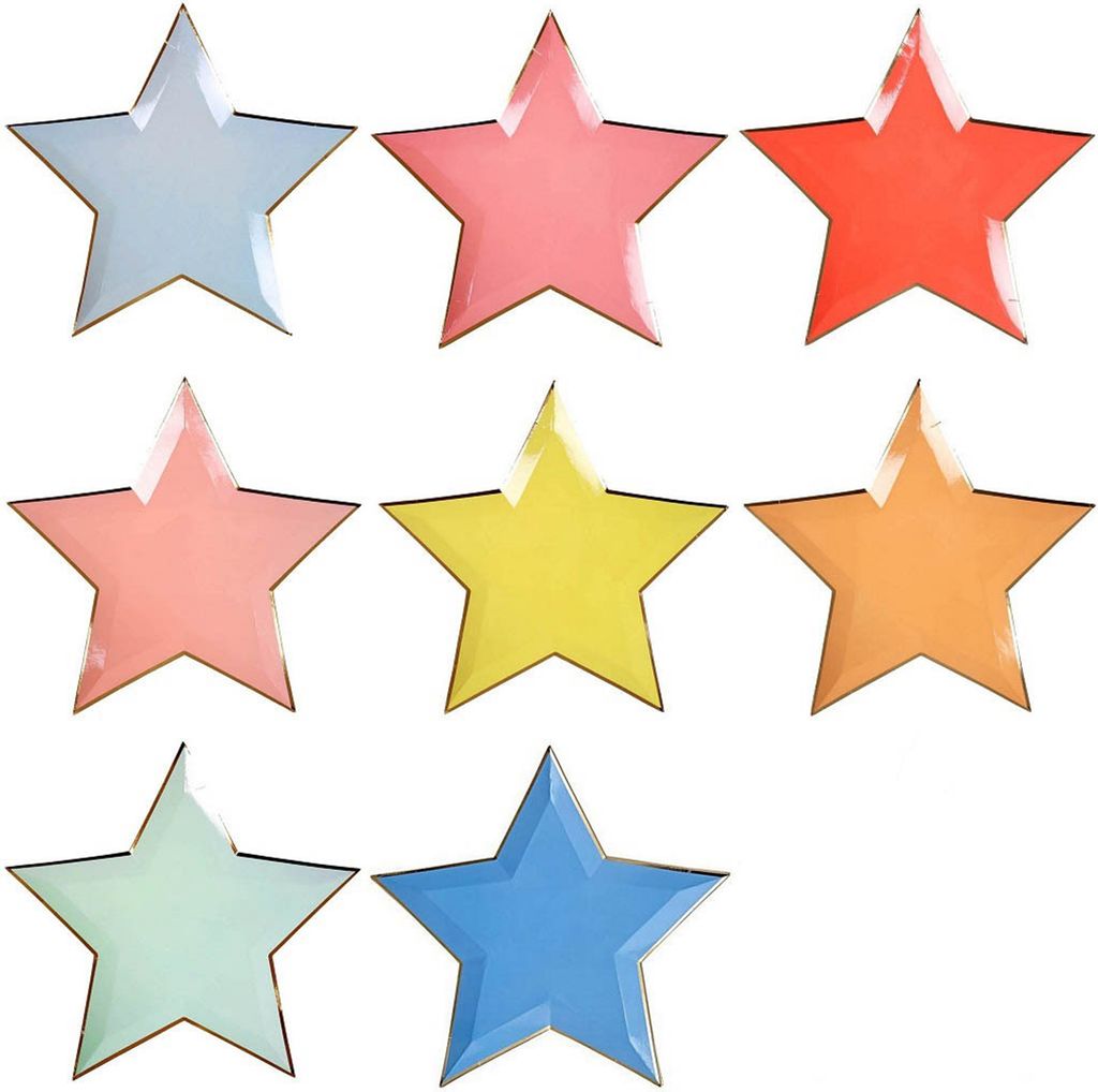 1 Set Food Grade Materialsplatte Einwegpapier Breite Anwendung hellfarbener Kochplatte für Zuhause-Mischfarbe
