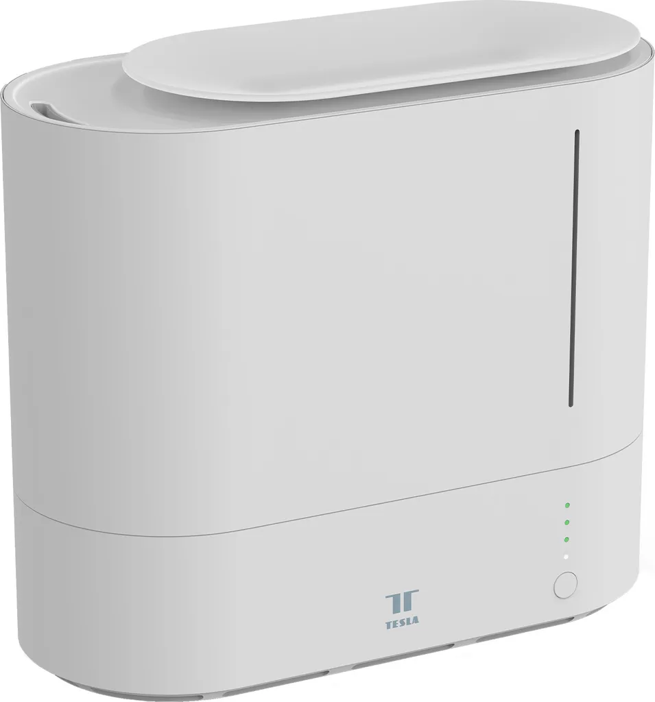 Humidificateur Tesla 2,2L Silencieux 30W Brume Fine TSL-AC-PRO4 Blanc