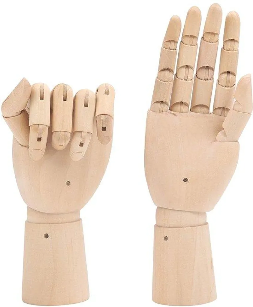 Mannequin de dessin en bois 18,5 cm pour apprendre les proportions