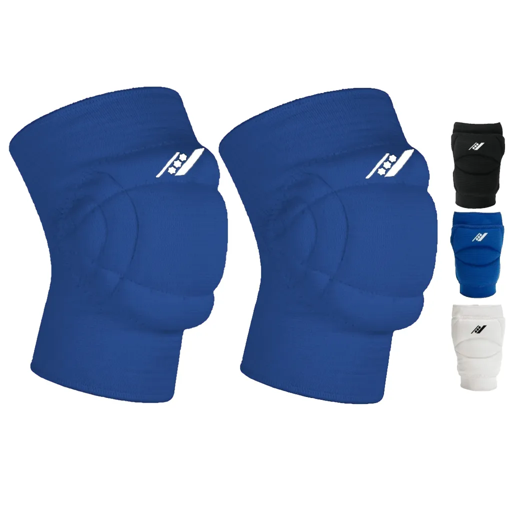 Genouillères Rucanor Super Smash bleues Taille XS pour le volley-ball