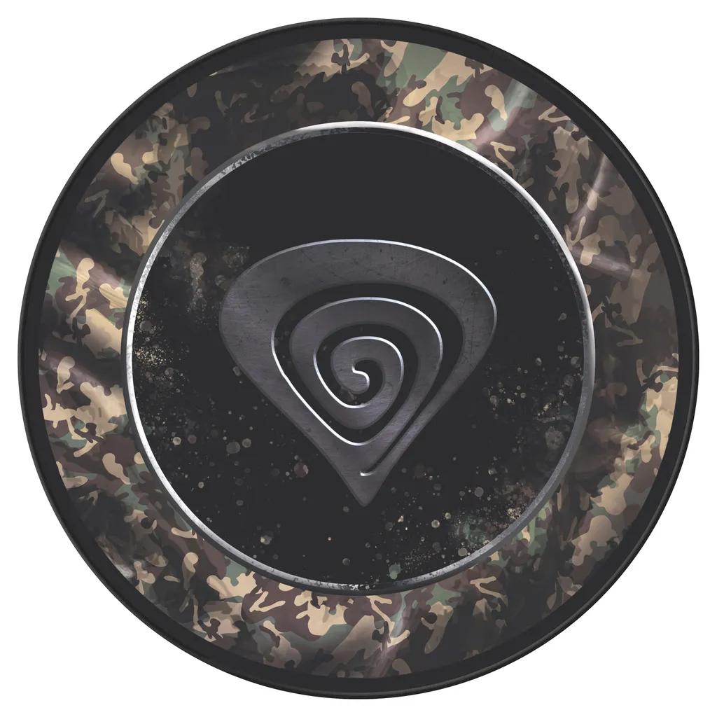 Tapis de chaise gaming rond multicolore pour protection de parquet