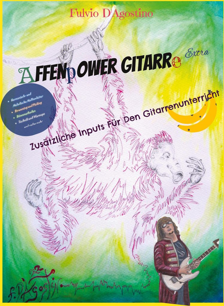Affenpower Gitarre Extra