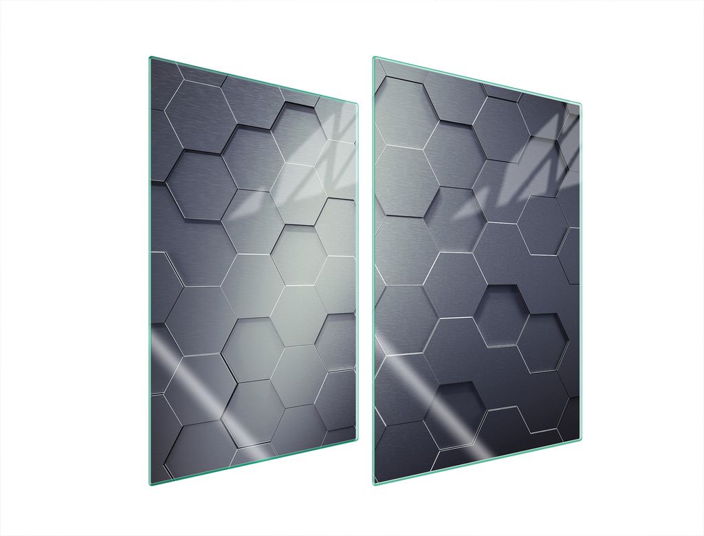 Glasschutzplatte Für Küche 2X35X52 Muster